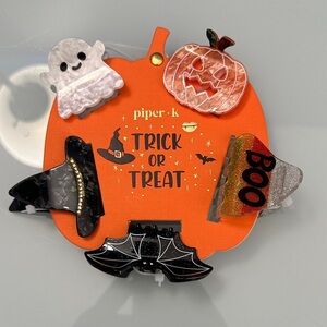NWT Piper K Halloween Hair Clips